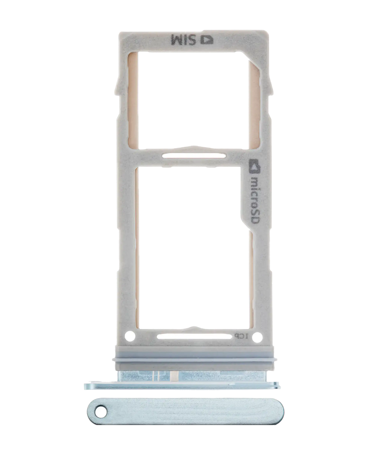 Single Sim Card Tray For Samsung Galaxy S10 / S10 Plus / S10E (Prism Blue)