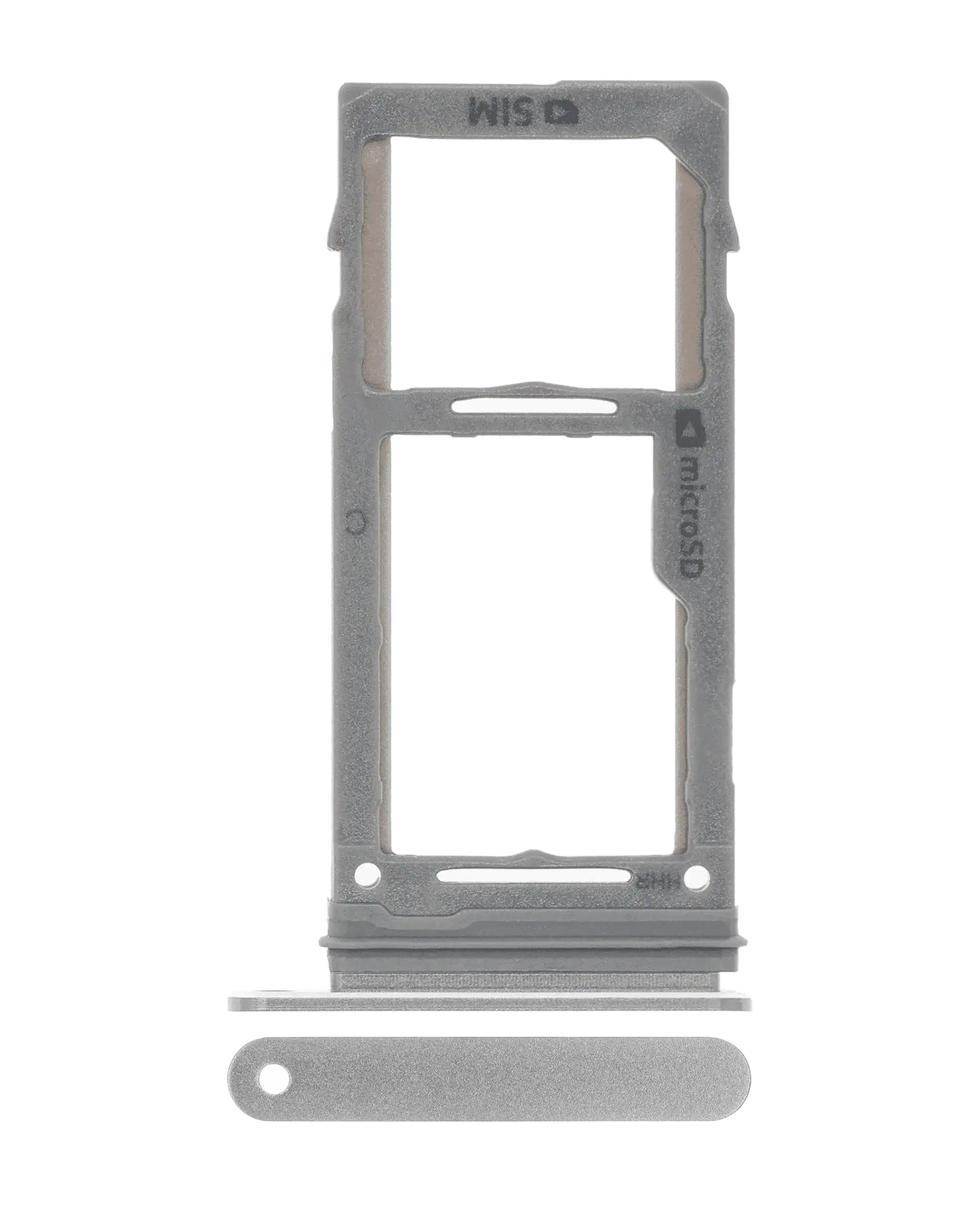 Single Sim Card Tray For Samsung Galaxy Note 9 (Cloud Silver)