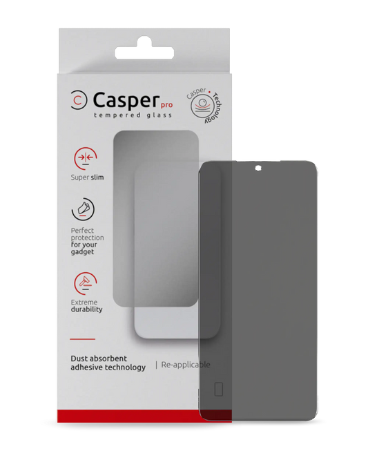 Casper Pro Tempered Glass For Samsung Galaxy S24 / S25 (Retail Pack) (Privacy)