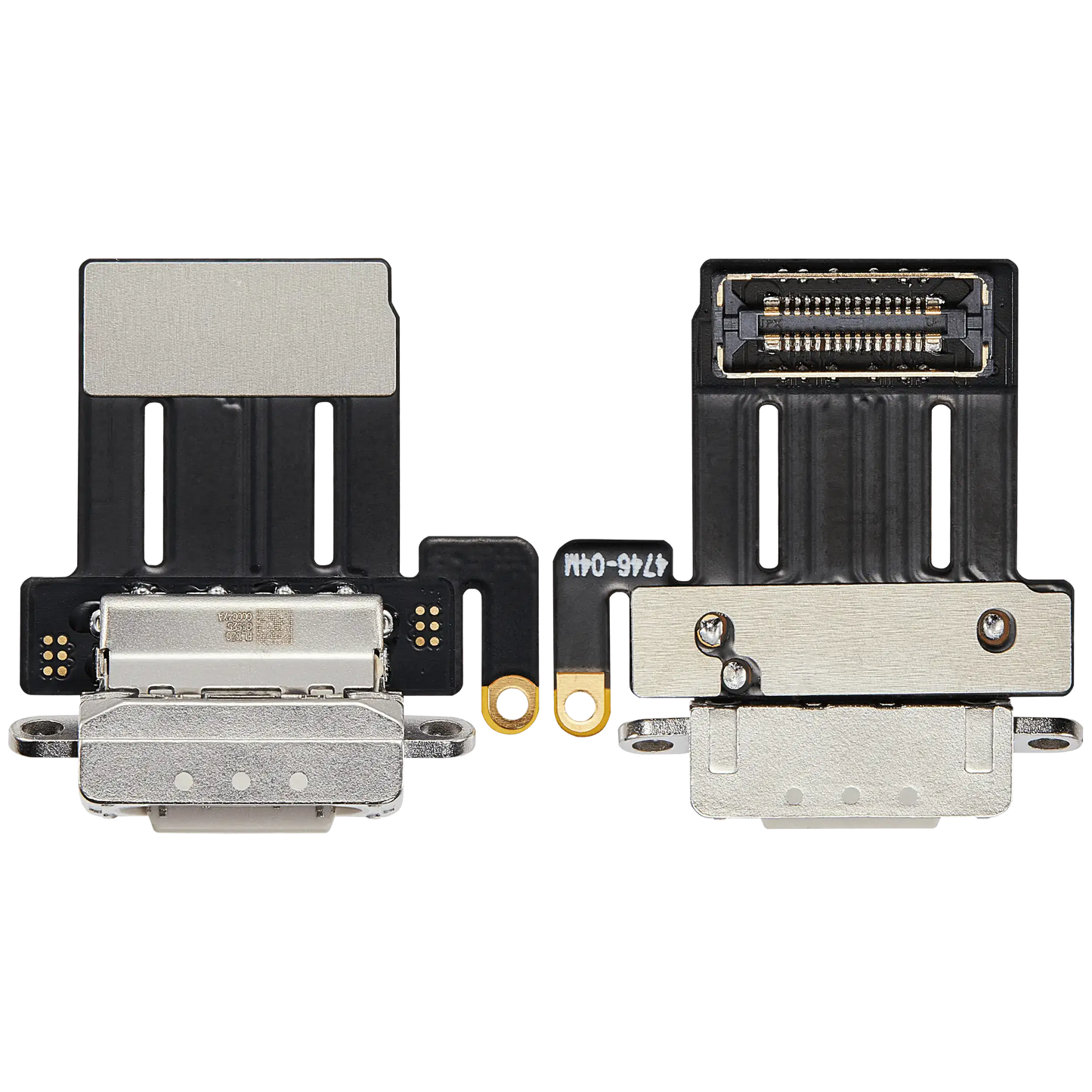 Charging Port Flex Cable For iPad Pro 11" 5th Gen (2024) (Aftermarket Plus) (Silver)