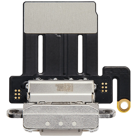 Charging Port Flex Cable For iPad Pro 11" 5th Gen (2024) (Aftermarket Plus) (Silver)