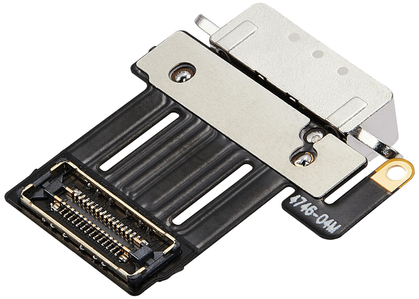 Charging Port Flex Cable For iPad Pro 11" 5th Gen (2024) (Aftermarket Plus) (Silver)