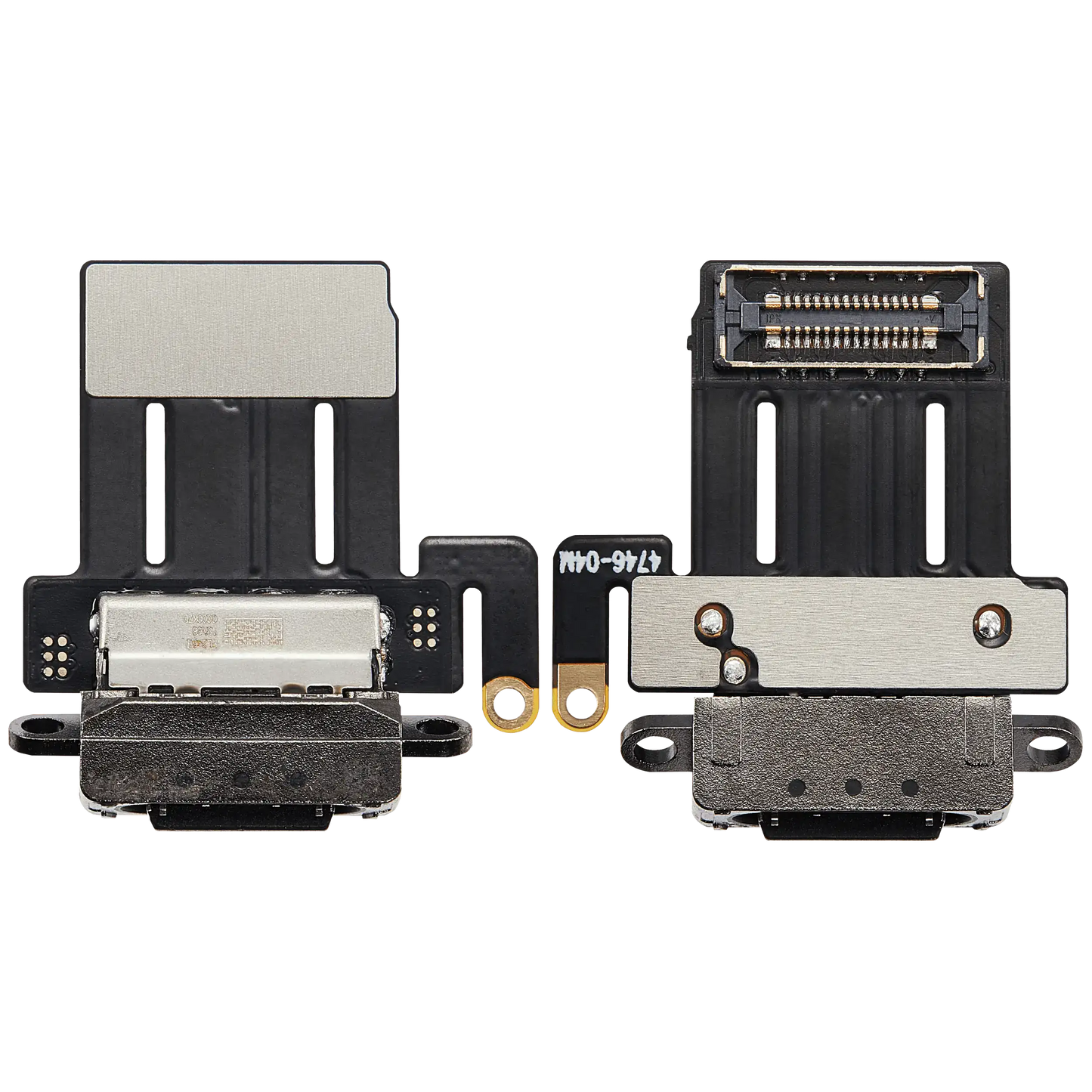 Charging Port Flex Cable For iPad Pro 11" 5th Gen (2024) (Aftermarket Plus) (Space Black)