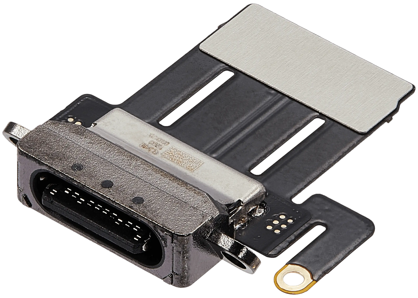 Charging Port Flex Cable For iPad Pro 11" 5th Gen (2024) (Aftermarket Plus) (Space Black)