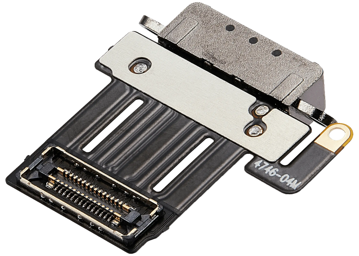 Charging Port Flex Cable For iPad Pro 11" 5th Gen (2024) (Aftermarket Plus) (Space Black)