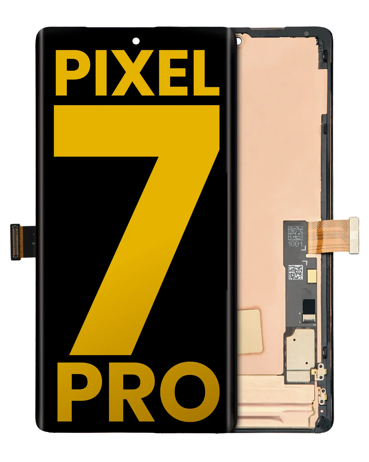 OLED Assembly With Frame (Without Fingerprint Sensor) For Google Pixel 7 Pro (Refurbished) (All Colors) - replacement part product view