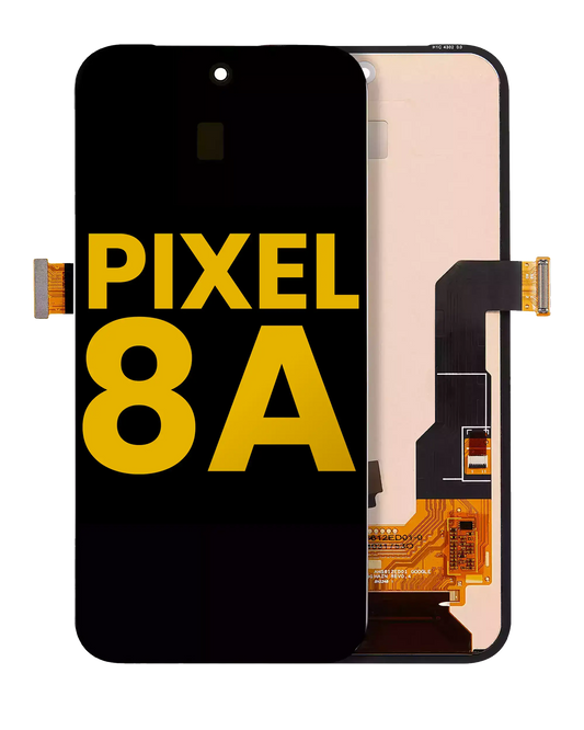 OLED Assembly Without Frame (Without Fingerprint Sensor) For Google Pixel 8A (Refurbished) (All Colors) - replacement part product view