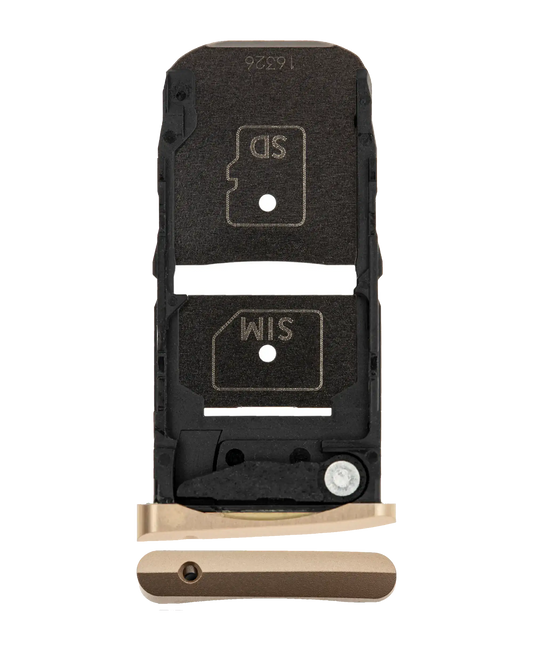 Sim Card Tray For Motorola Moto Z Force Droid (XT1650-02 / 2016) (Gold) - Motorola replacement part, primary product view, SKU 107082031213