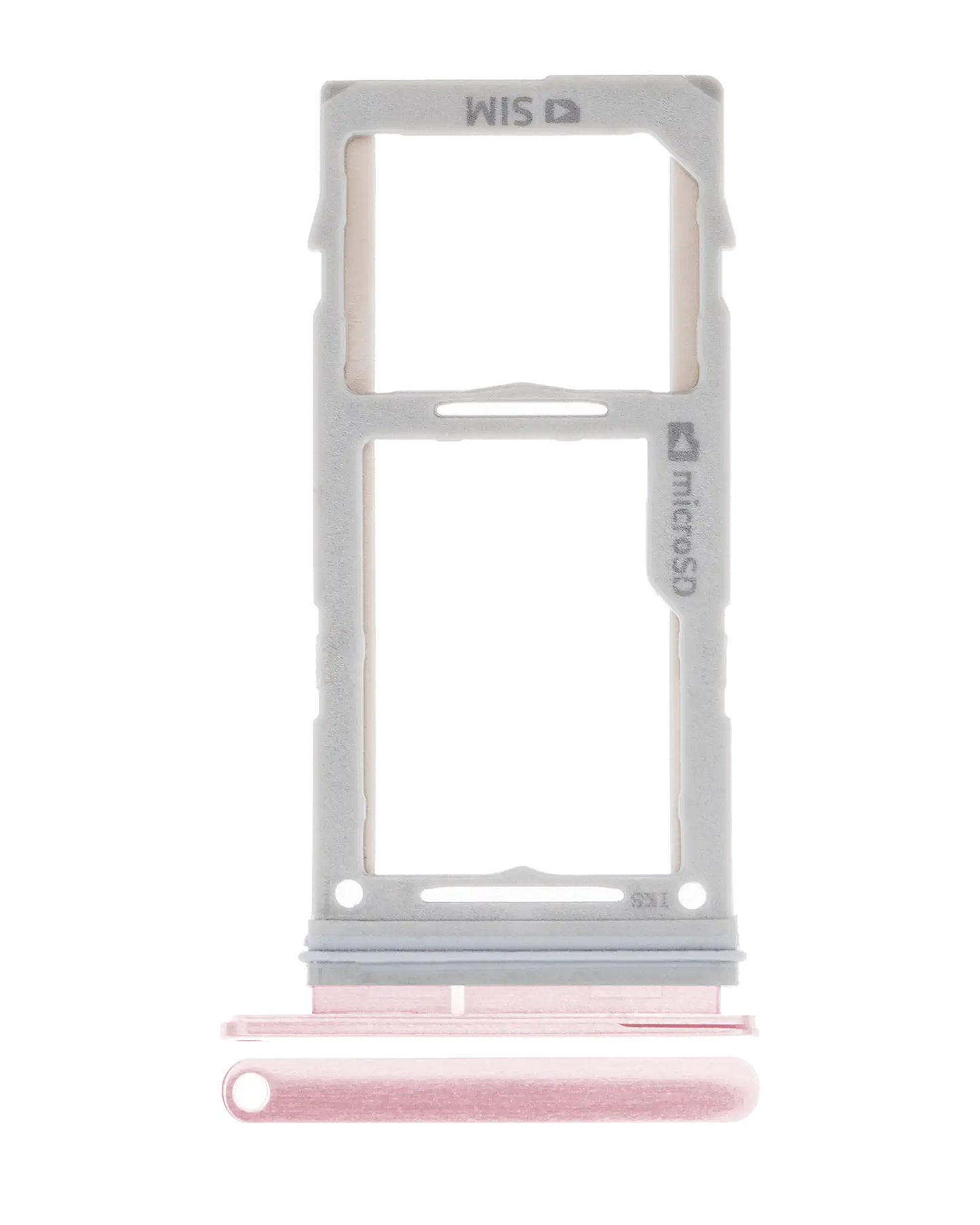Single Sim Card Tray For Samsung Galaxy S10 / S10 Plus / S10E (Flamingo Pink)