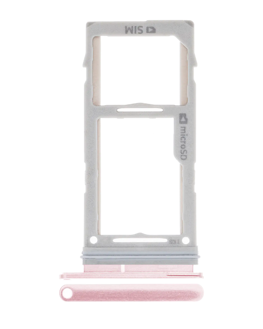 Single Sim Card Tray For Samsung Galaxy S10 / S10 Plus / S10E (Flamingo Pink)