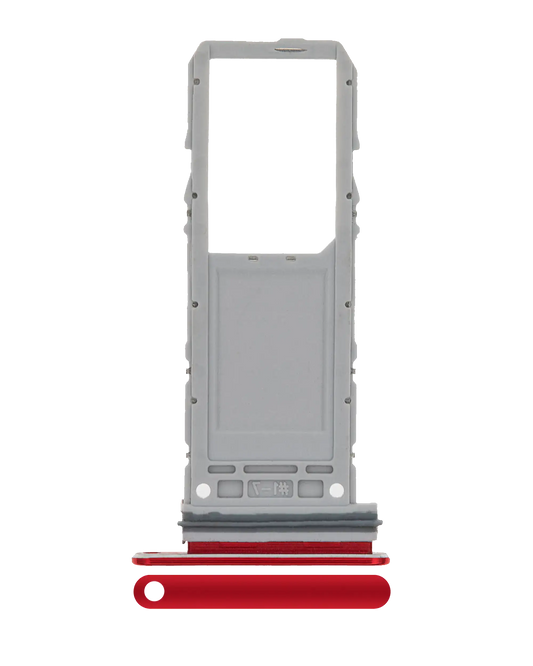 Single Sim Card Tray For Samsung Galaxy Note 10 (Aura Red)