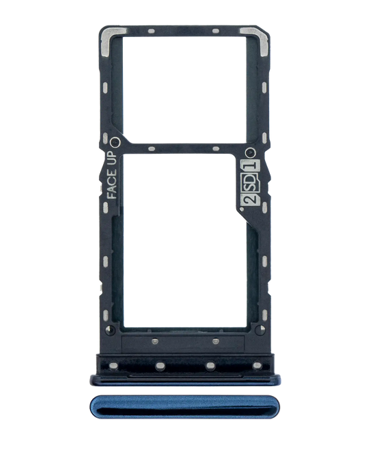 Dual Sim Card Tray For Motorola Moto G9 Plus (XT2087 / 2020) (Indigo Blue) replacement part for compatible Motorola phone, SKU 107082086124, product image 1
