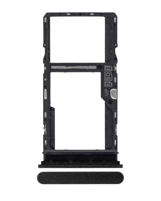 Dual Sim Card Tray For Motorola Moto G30 (XT2129 / 2021) (Phantom Black) replacement part for compatible Motorola phone, SKU 107082028528, product image 1