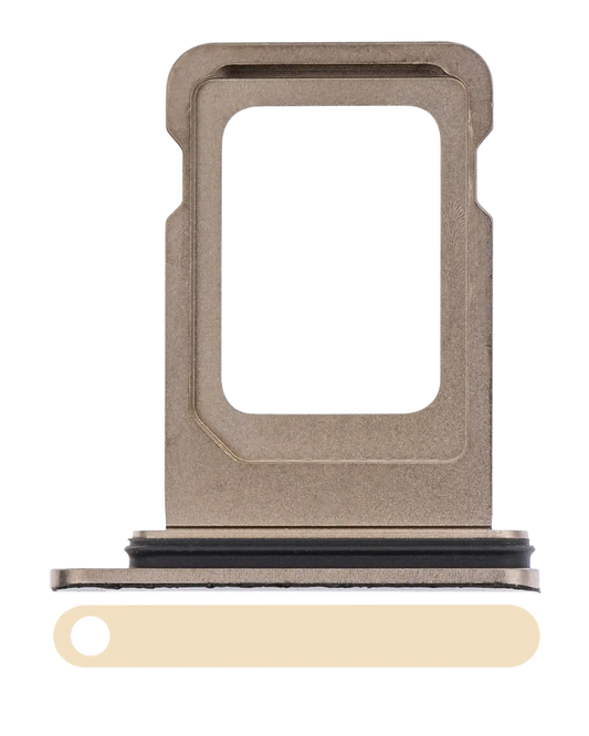 Single Sim Card Tray For iPhone 11 Pro / 11 Pro Max (Gold)