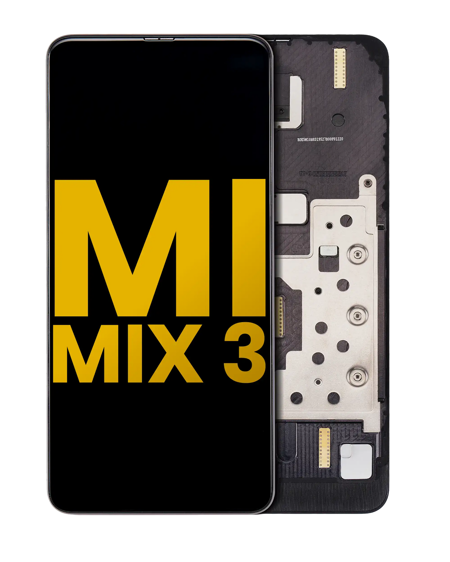 OLED Assembly With Frame For Xiaomi Mi Mix 3 (Refurbished) (All Colors) - replacement part product image SKU 107082070302 - image 1