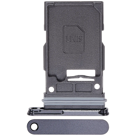 Single Sim Card Tray For Samsung Galaxy S25 / S25 Plus (Premium) (Blue Black)