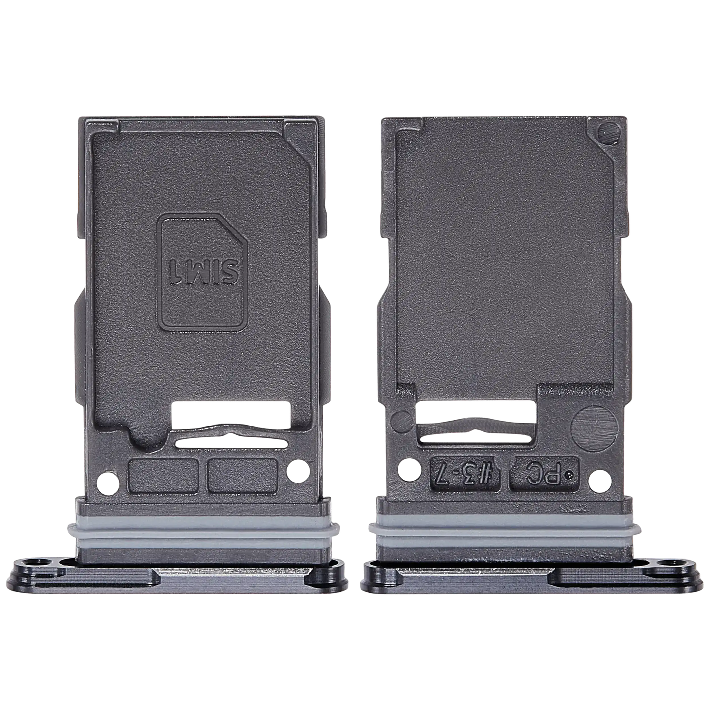 Single Sim Card Tray For Samsung Galaxy S25 / S25 Plus (Premium) (Blue Black)
