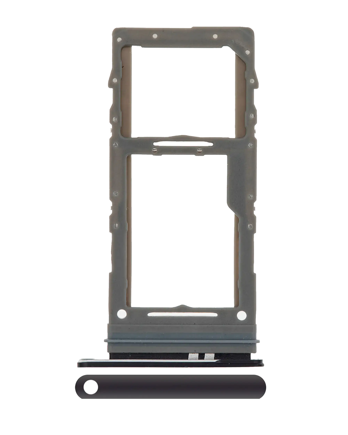 Single Sim Card Tray For Samsung Galaxy S20 / S20 Plus / S20 Ultra 5G (Cosmic Black)