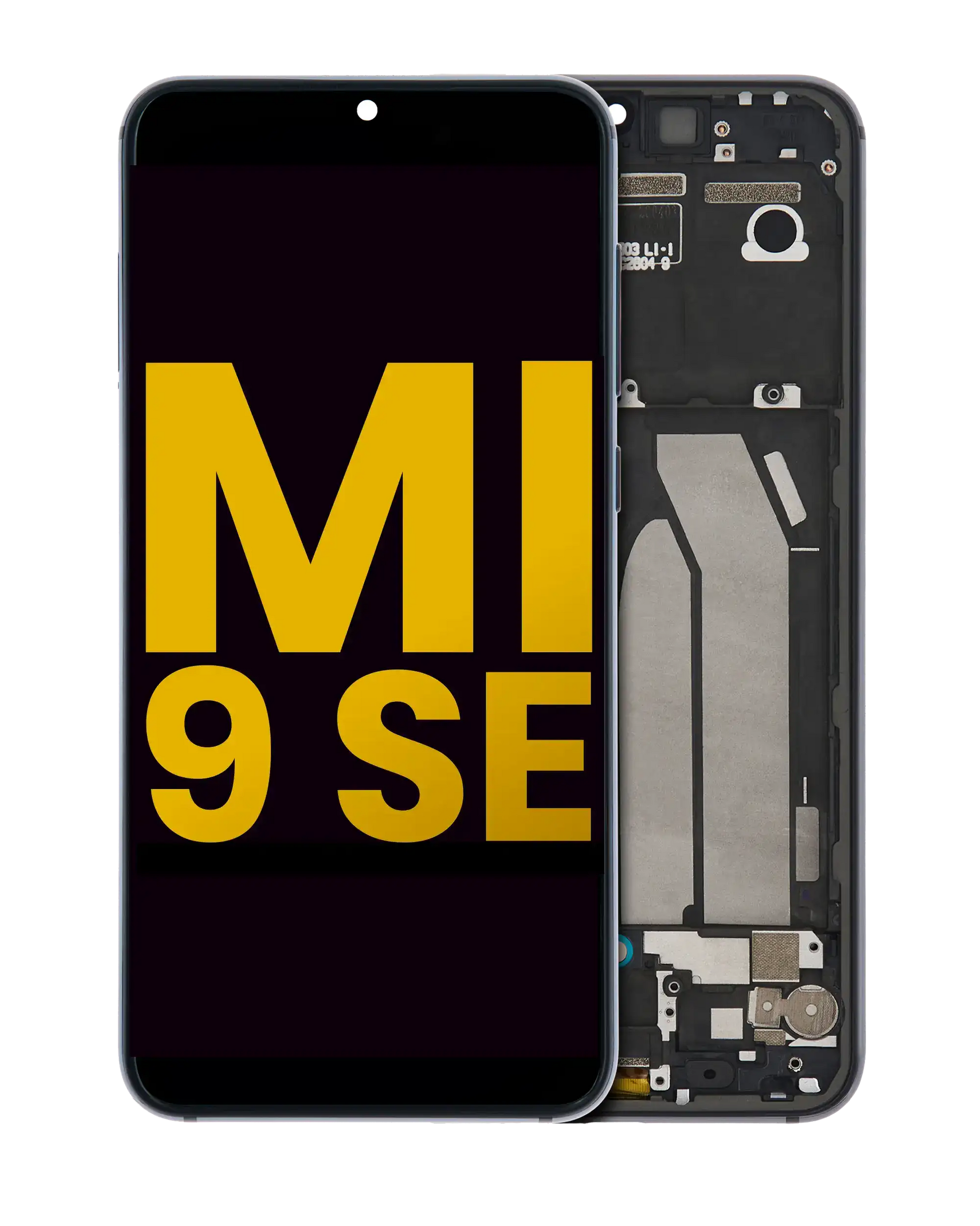 OLED Assembly With Frame For Xiaomi Mi 9 SE (Refurbished) (Gray) - replacement part product image SKU 107082119103 - image 1