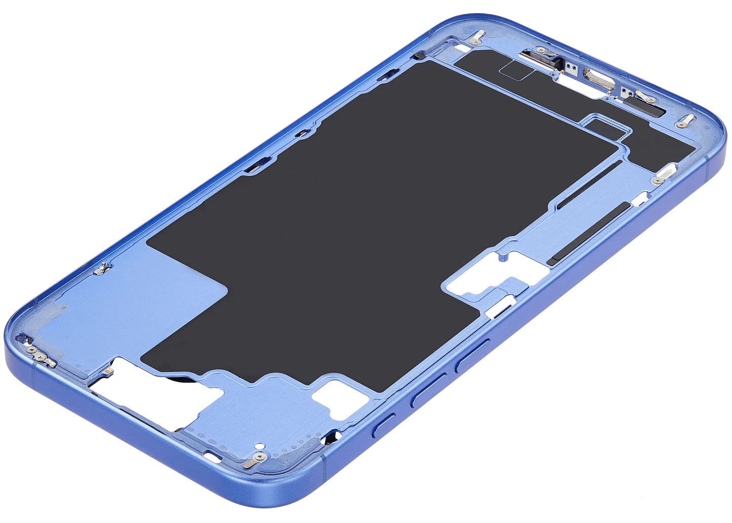 Mid-Frame Housing W/ Small Parts For iPhone 16 Plus (US Version) (Used OEM Pull: Grade A) (Ultramarine)