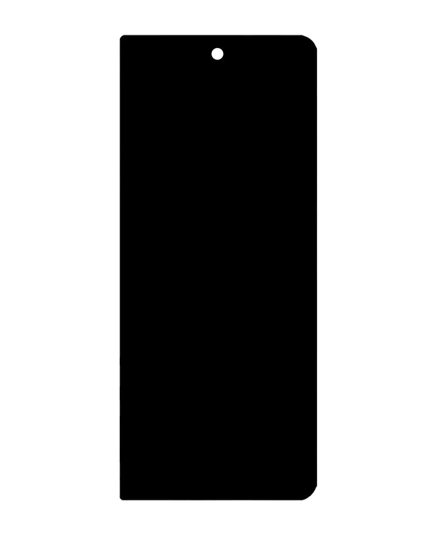 Outer OLED Assembly For Samsung Galaxy Z Fold 5 5G (Used OEM Pull: Grade B/C) (All Colors) clear view
