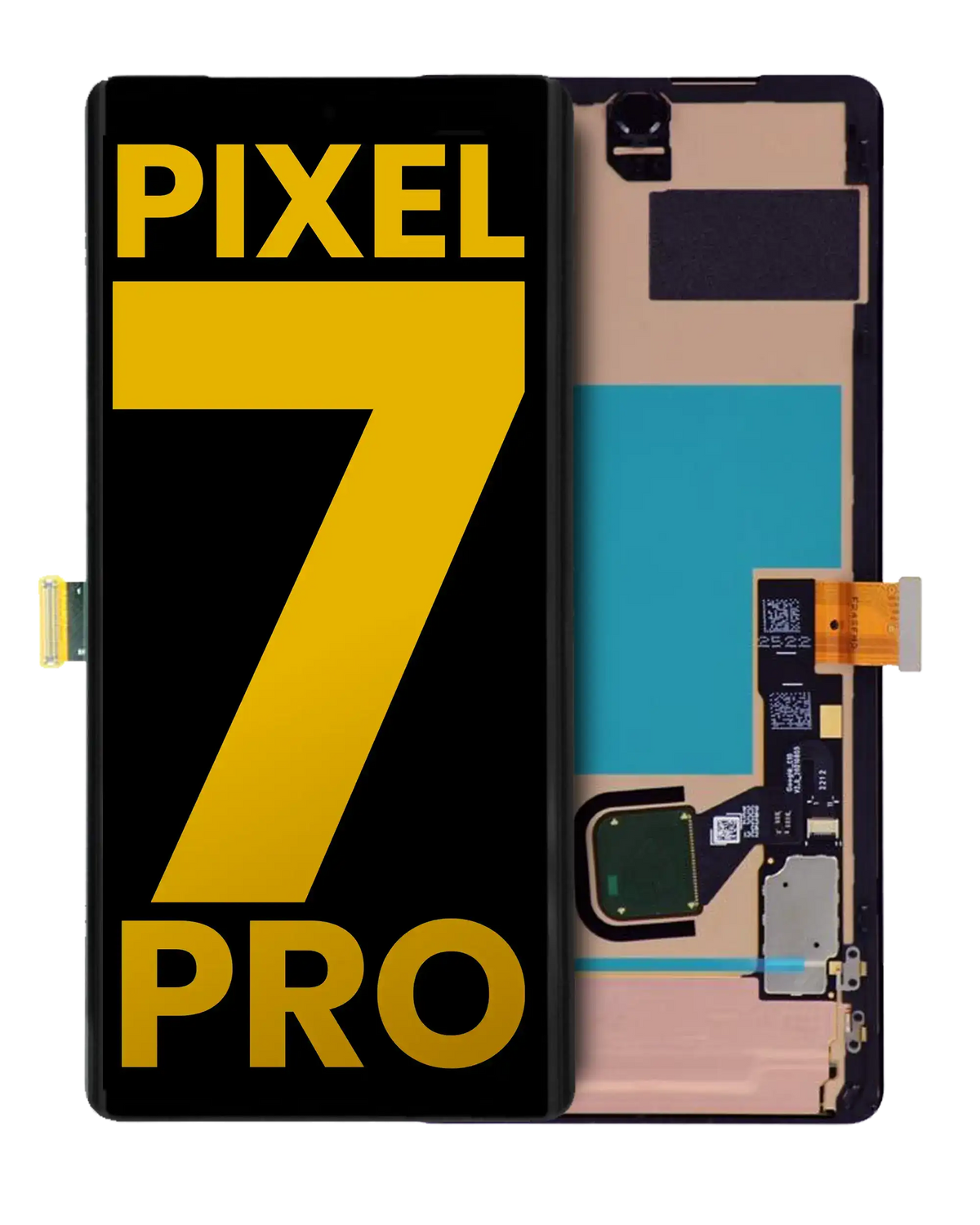 OLED Assembly Without Frame (With Fingerprint Sensor) For Google Pixel 7 Pro (Refurbished) (All Colors) - replacement part product view