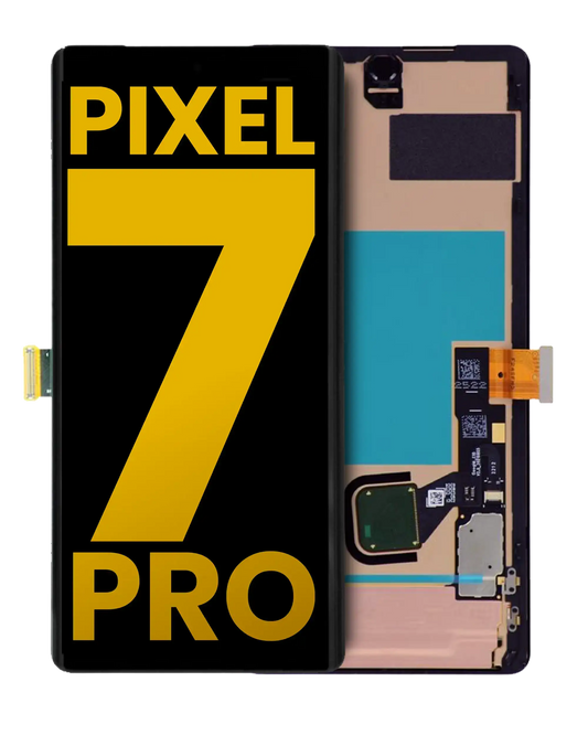 OLED Assembly Without Frame (With Fingerprint Sensor) For Google Pixel 7 Pro (Refurbished) (All Colors) - replacement part product view