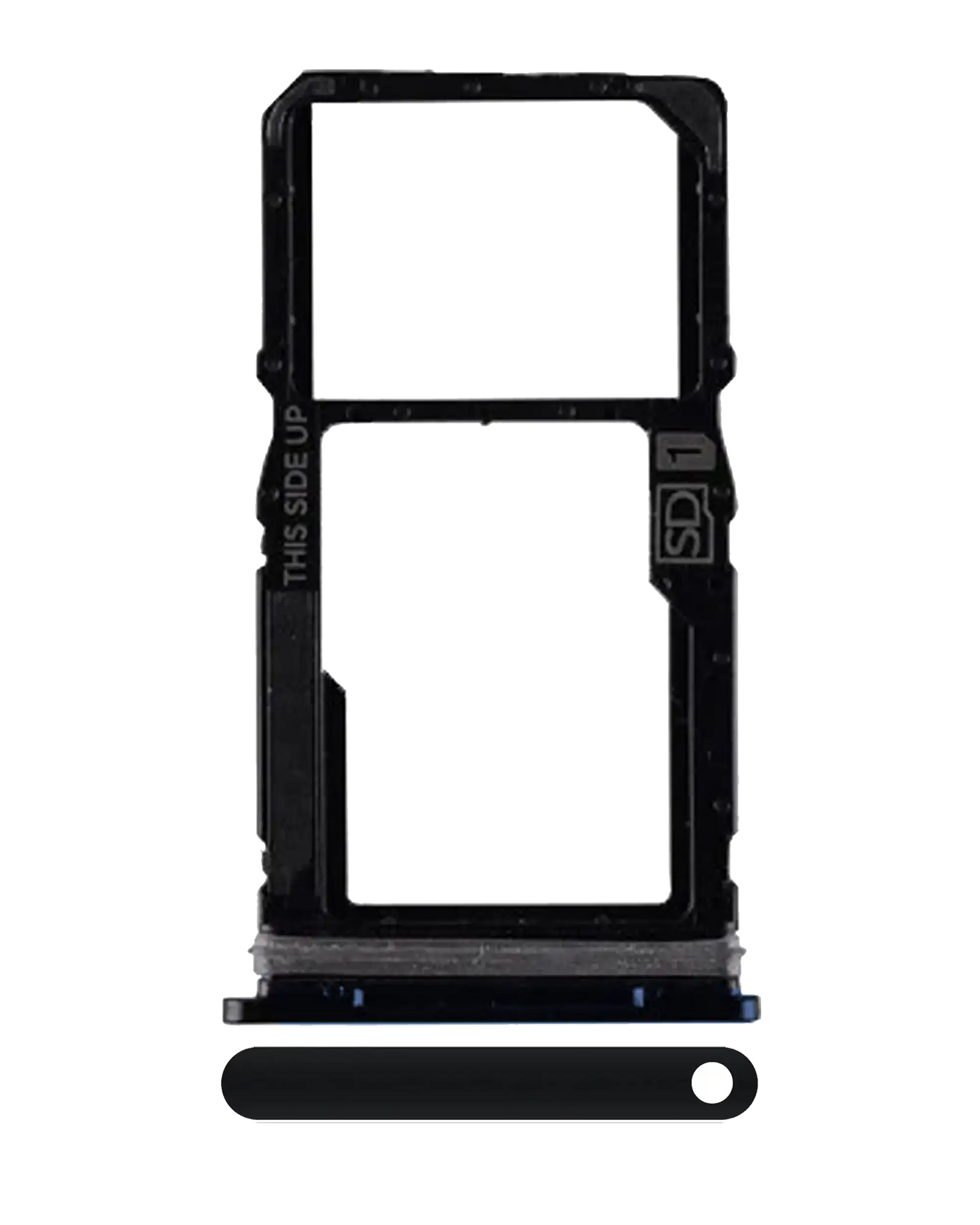 Sim Card Tray For Motorola Moto G Power (XT2165 / 2022) (RTL) (Genuine OEM) (Dark Grove) replacement part SKU 107082140218 image 1
