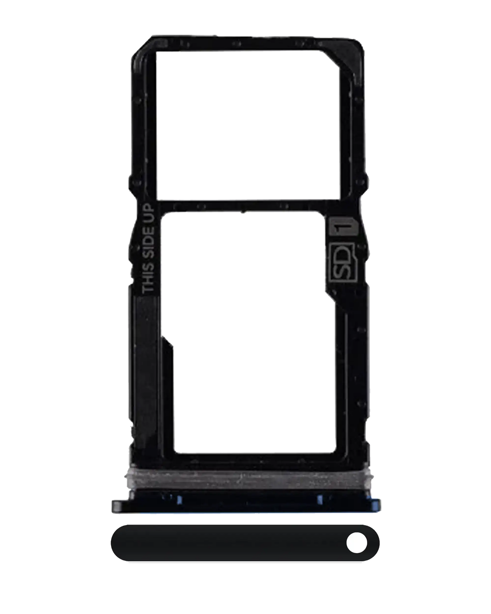 Sim Card Tray For Motorola Moto G Power (XT2165 / 2022) (RTL) (Genuine OEM) (Dark Grove) replacement part SKU 107082140218 image 1