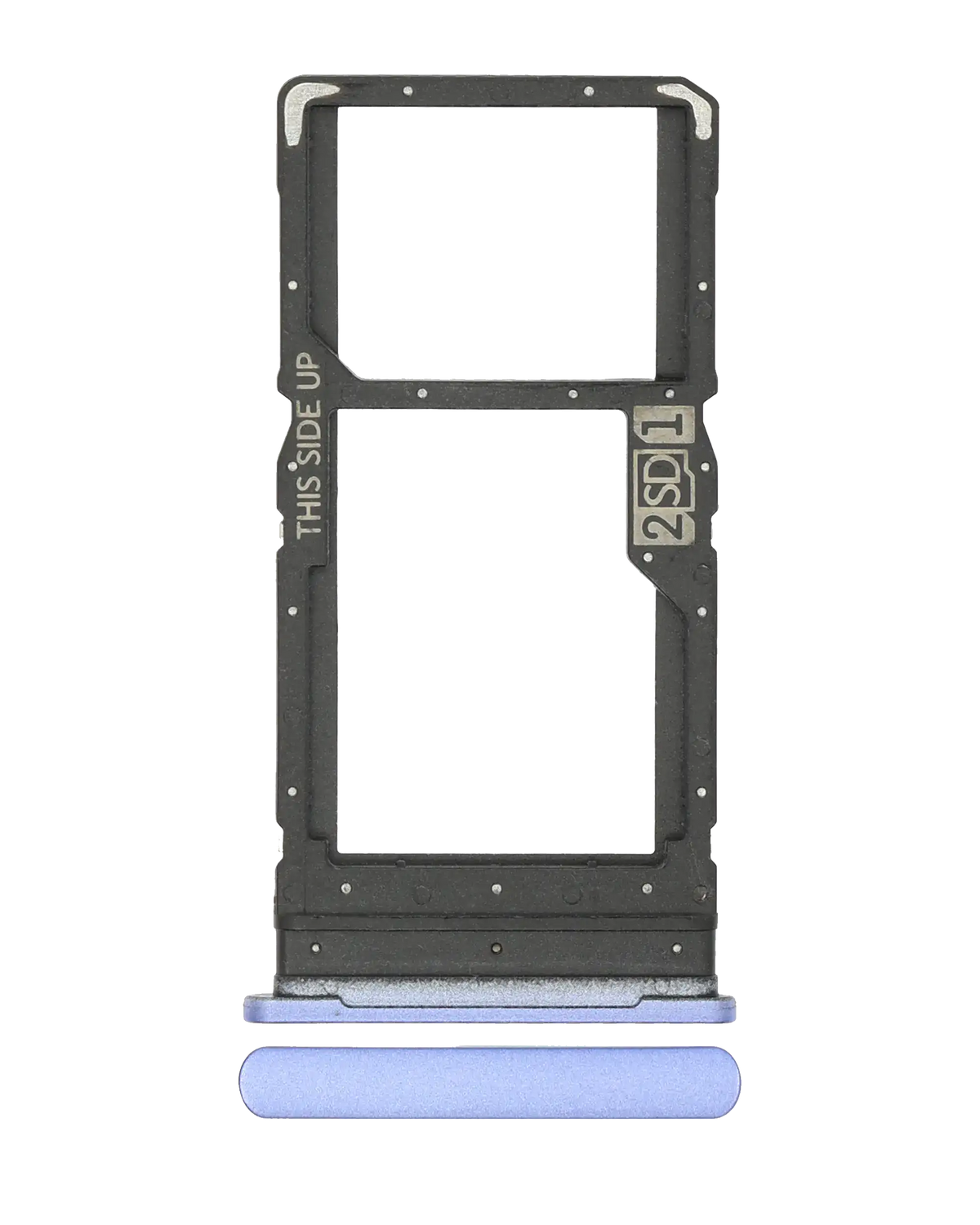 Dual Sim Card Tray For Motorola Moto G 5G Plus (XT2075 / 2020) (Mystic Lilac) - Motorola replacement part - product image 1 - SKU 107082085633