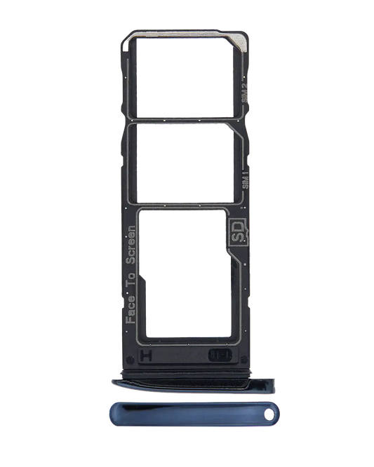 Dual Sim Card Tray For Motorola Moto G7 (XT1962 / 2019) / Moto G7 Plus (XT1965-2 / 2019) (Deep Indigo / Blue) | compatible mobile phone replacement part | SKU 107082061873 | product image 1