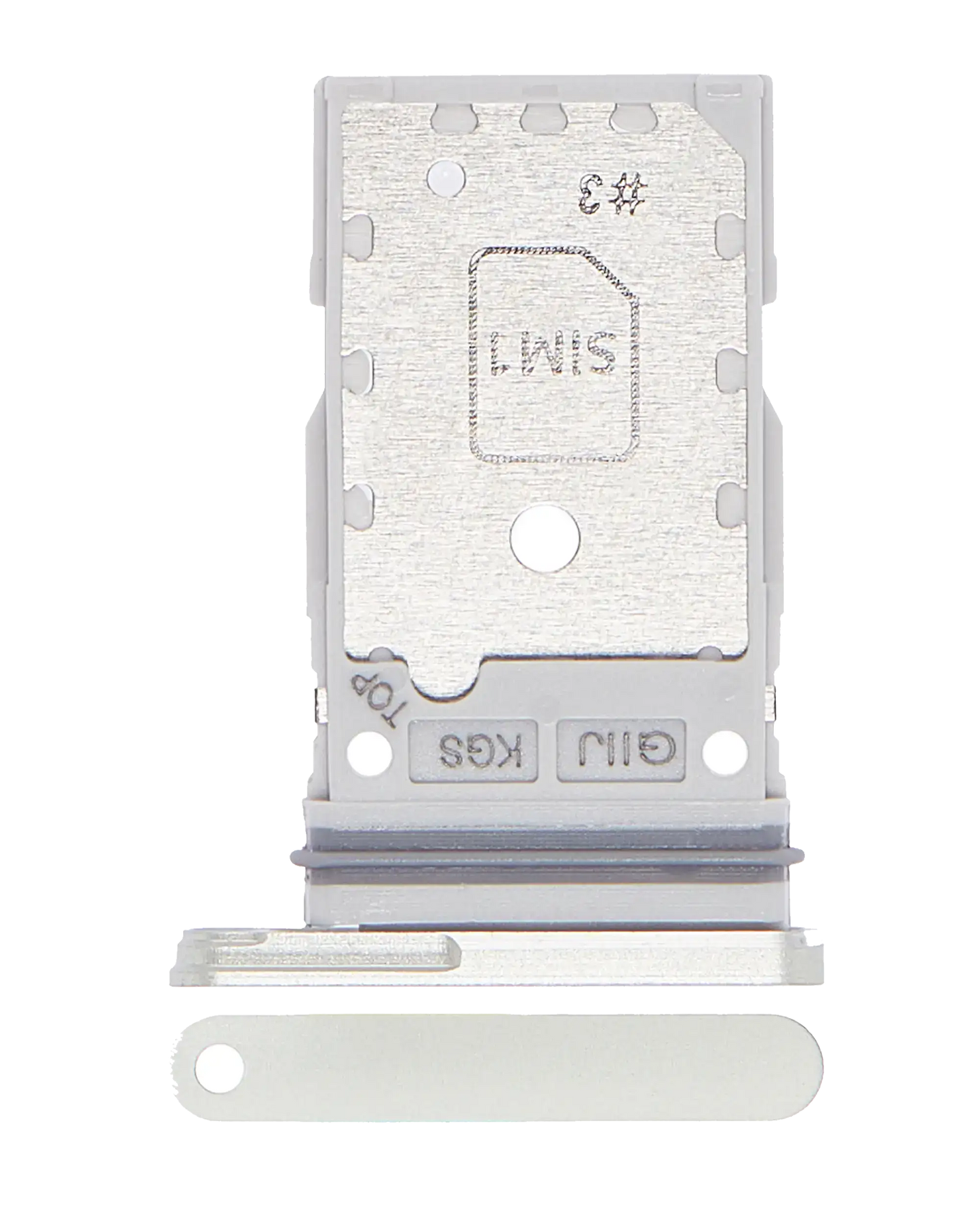 Dual Sim Card Tray For Samsung Galaxy S21 FE 5G (White)