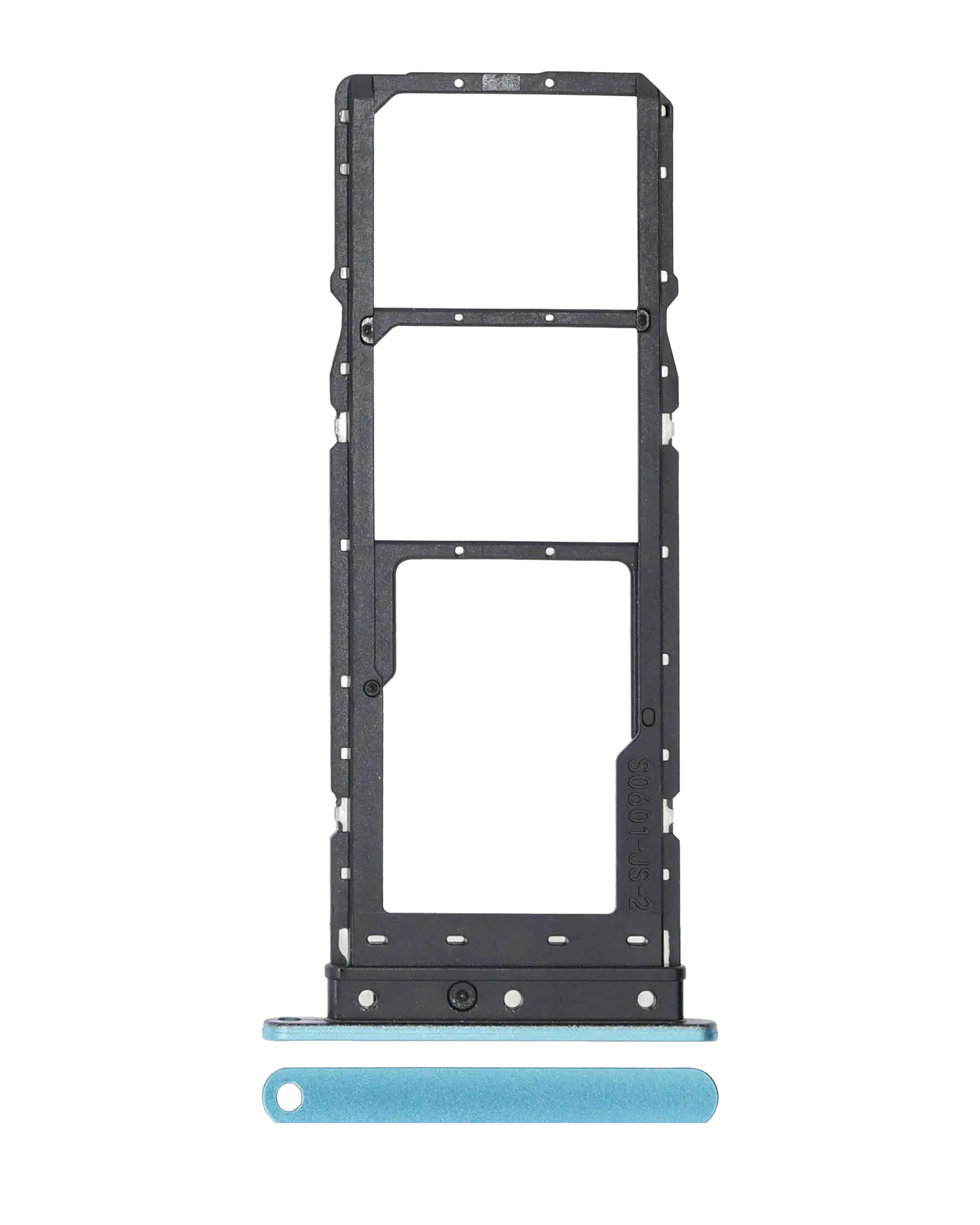 Dual Sim Card Tray for Moto E20 (XT2155 / 2021) - Motorola SIM replacement part, SKU 107082077727, product image 1