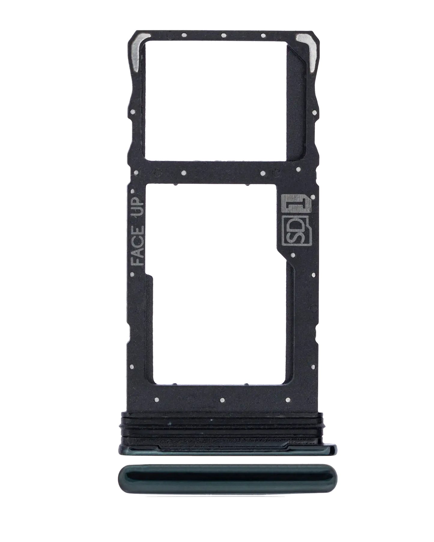 Single Sim Card Tray For Motorola Moto G Stylus 5G (XT2131 / 2021) (Cosmic Emerald) replacement part for compatible Motorola phone, SKU 109082007437, product image 1