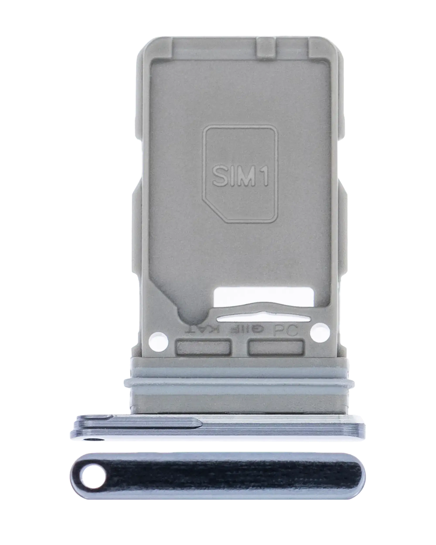 Single Sim Card Tray For Samsung Galaxy S21 Ultra (Phantom Navy)