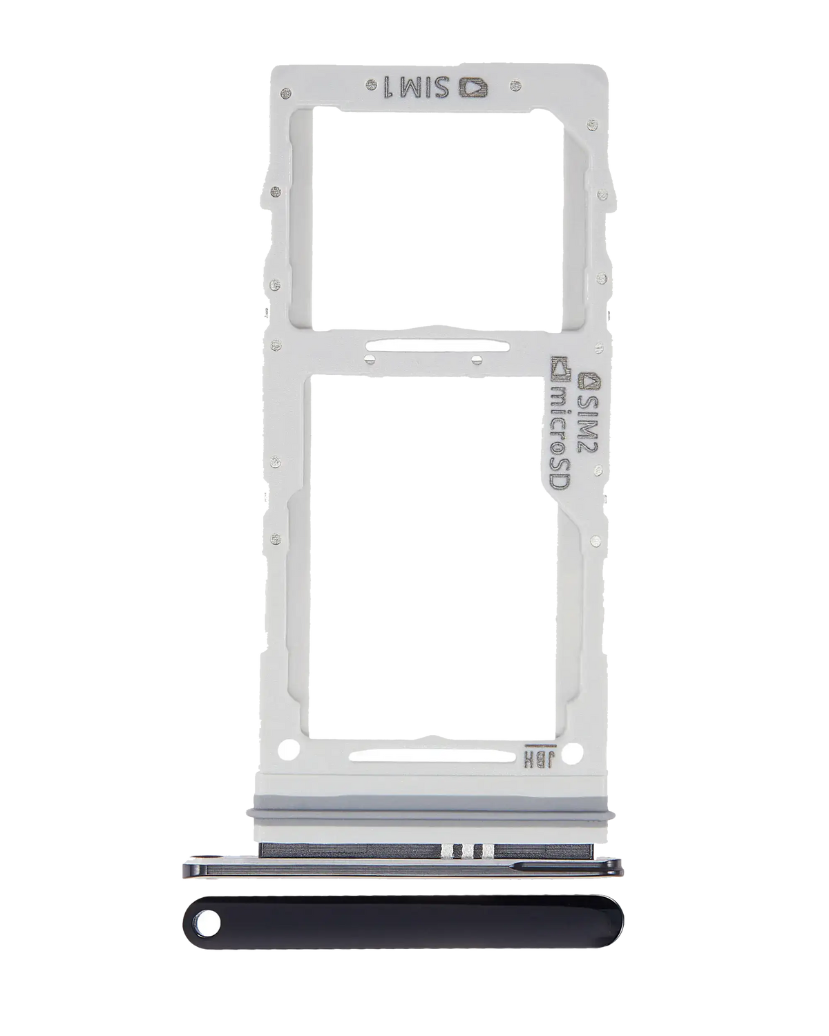 Dual Sim Card Tray For Samsung Galaxy A71 5G (A716 / 2020) (Prism Cube Black) - product image 1