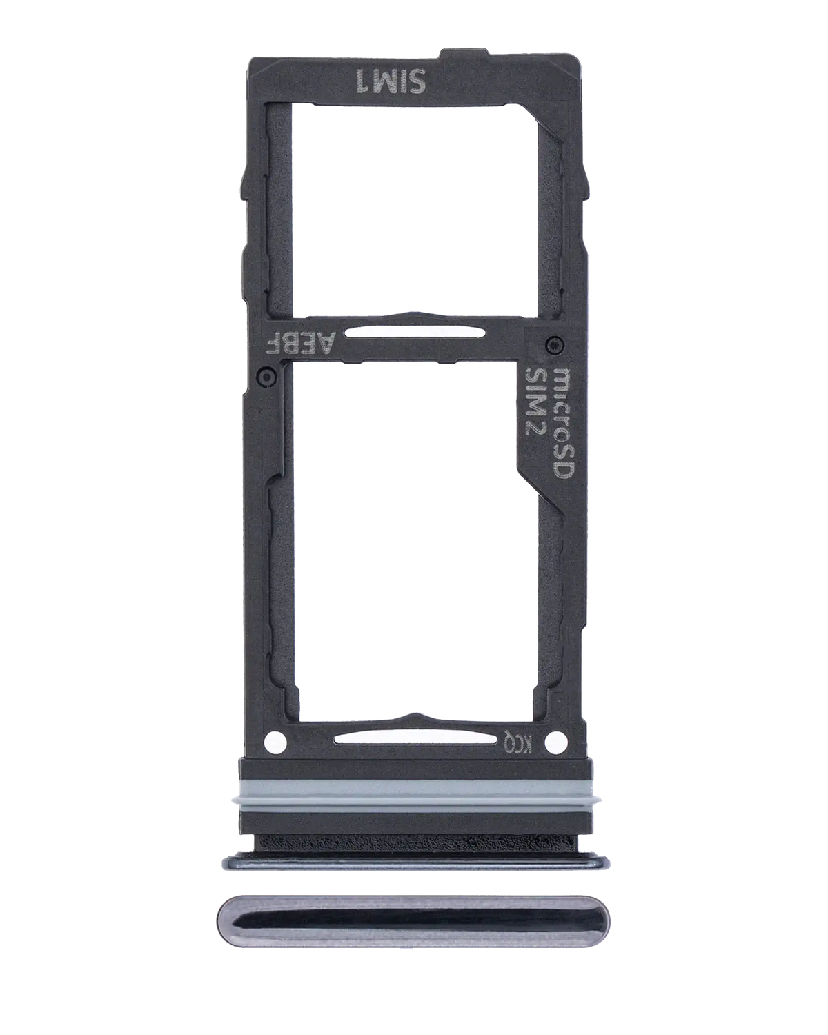 Dual Sim Card Tray For Samsung Galaxy A52 4G (A525 / 2021) / 5G (A526 / 2021) A52S 5G (A528 / 2021) (Awesome Black) - product image 1