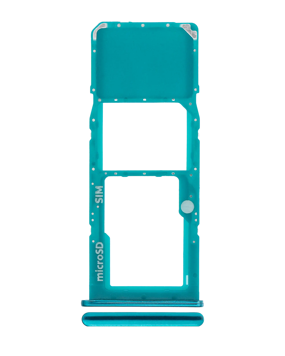 Single Sim Card Tray For Samsung Galaxy A50S (A507 / 2019) (Prism Crush Green) - product image 1