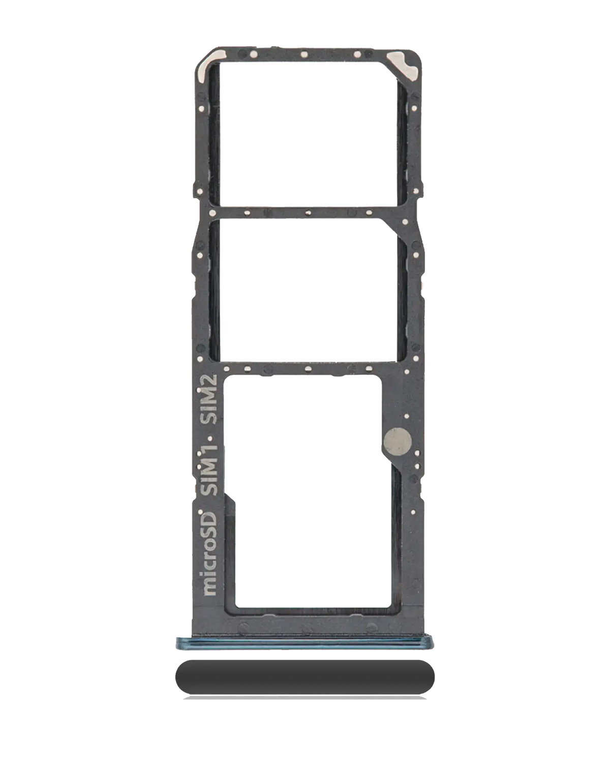 Dual Sim Card Tray For Samsung Galaxy A51 4G (A515 / 2019) (Prism Crush Black) - product image 1