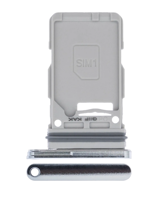 Single Sim Card Tray For Samsung Galaxy S21 Ultra (Phantom Silver)