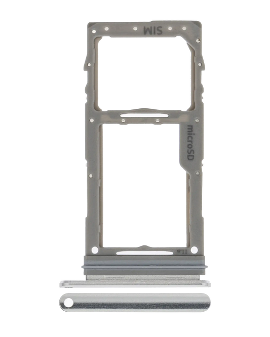 Single Sim Card Tray For Samsung Galaxy S10 Lite (Prism White)