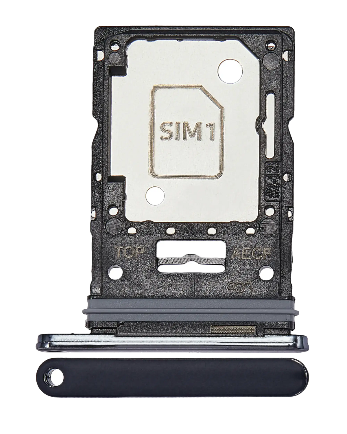 Single Sim Card Tray For Samsung Galaxy A53 5G (A536 / 2022) (Black) - product image 1