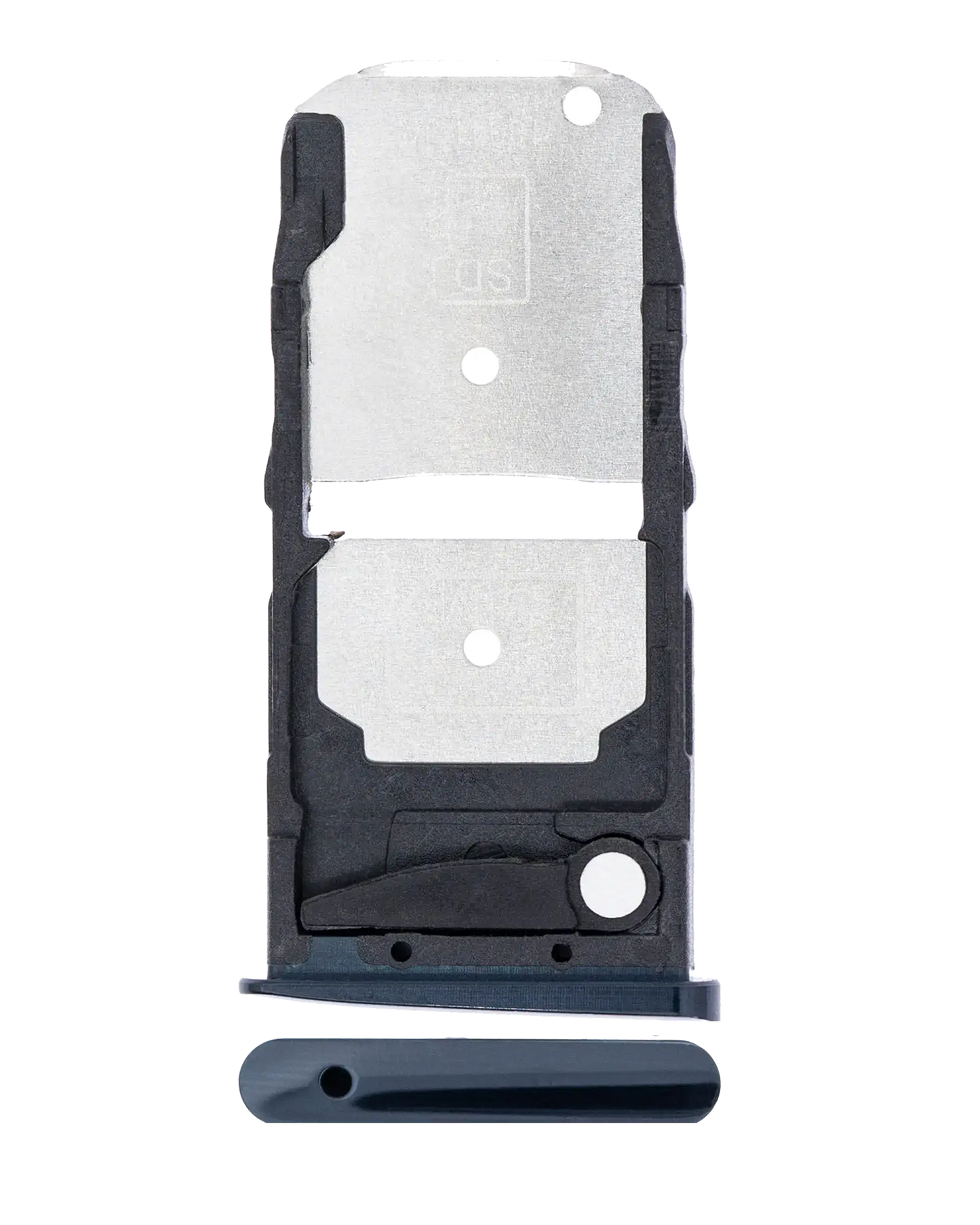 Single Sim Card Tray For Motorola Moto Z3 Play (XT1929 / 2018) (Blue) - Motorola replacement part, primary product view, SKU 107082064548