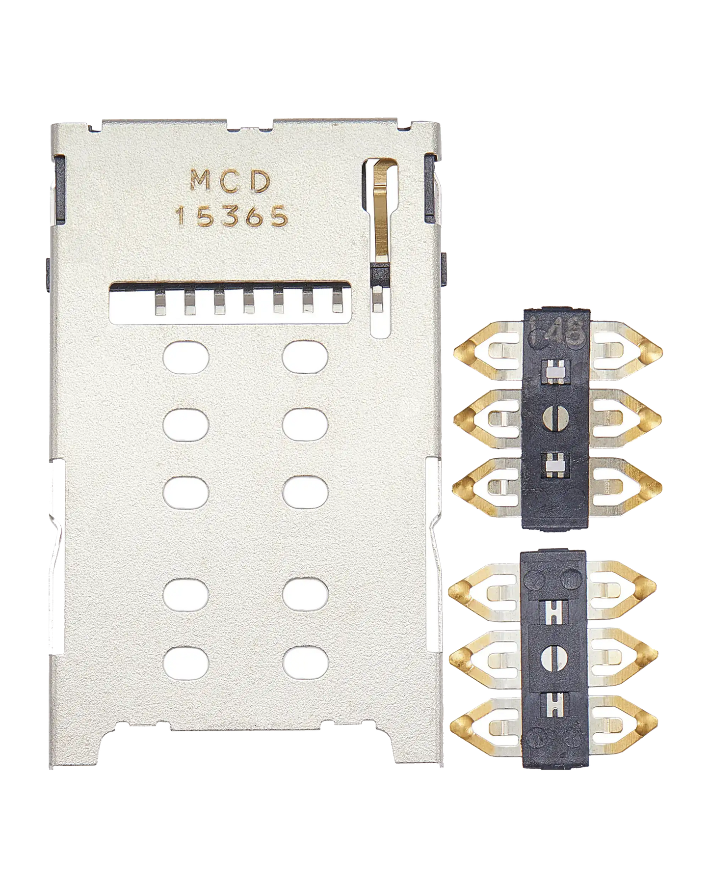 Sim Card Reader For Motorola Moto Z3 (XT1929-17 / 2018) - Motorola replacement part, primary product view, SKU 107082049024