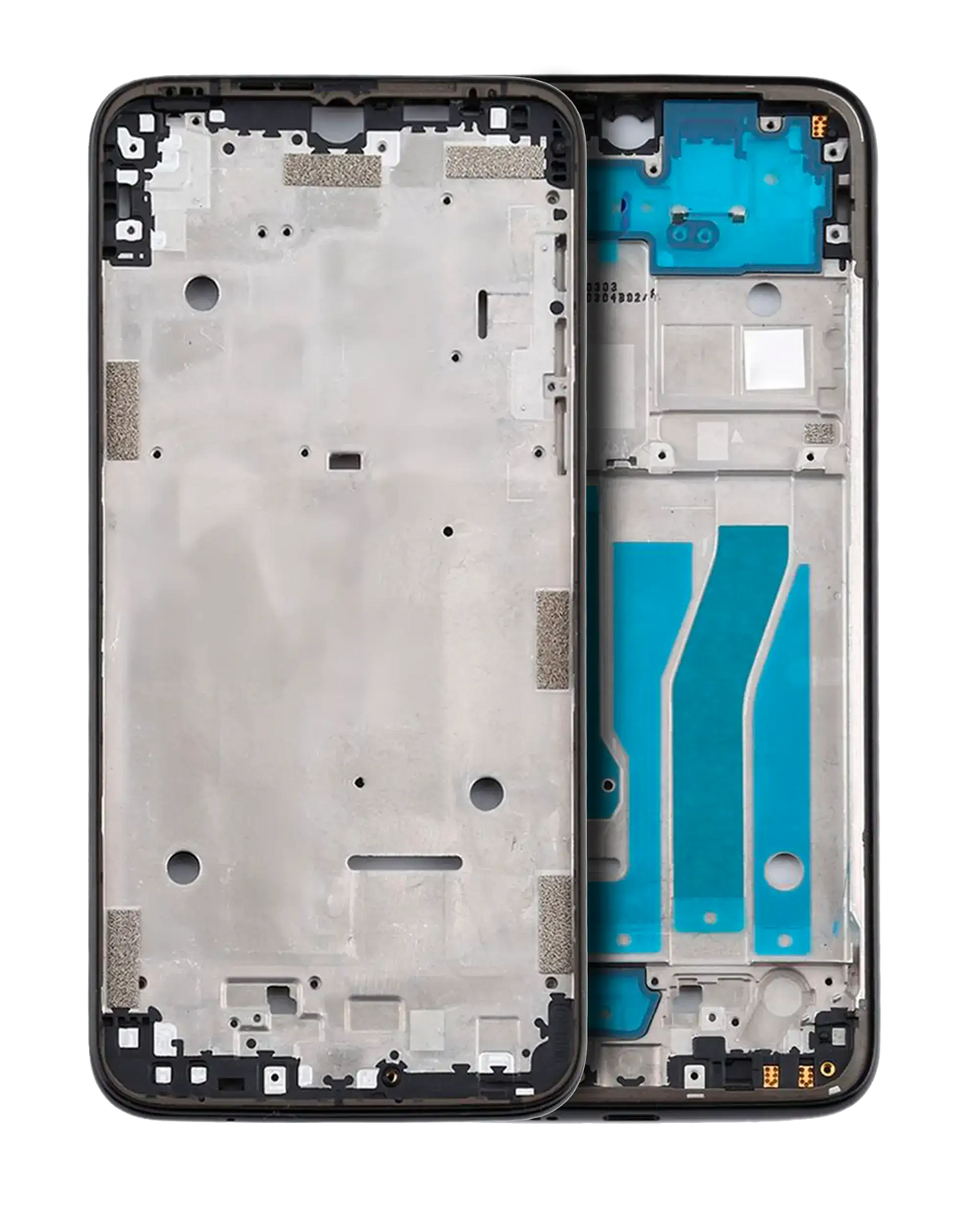 Mid-Frame Housing For Motorola Moto G8 Plus (XT2019 / 2019) (Black) | compatible mobile phone replacement part | SKU 107082067039 | product image 1
