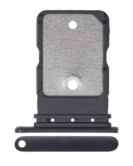 Sim Card Tray For Google Pixel 4A (Just Black) - replacement part product view