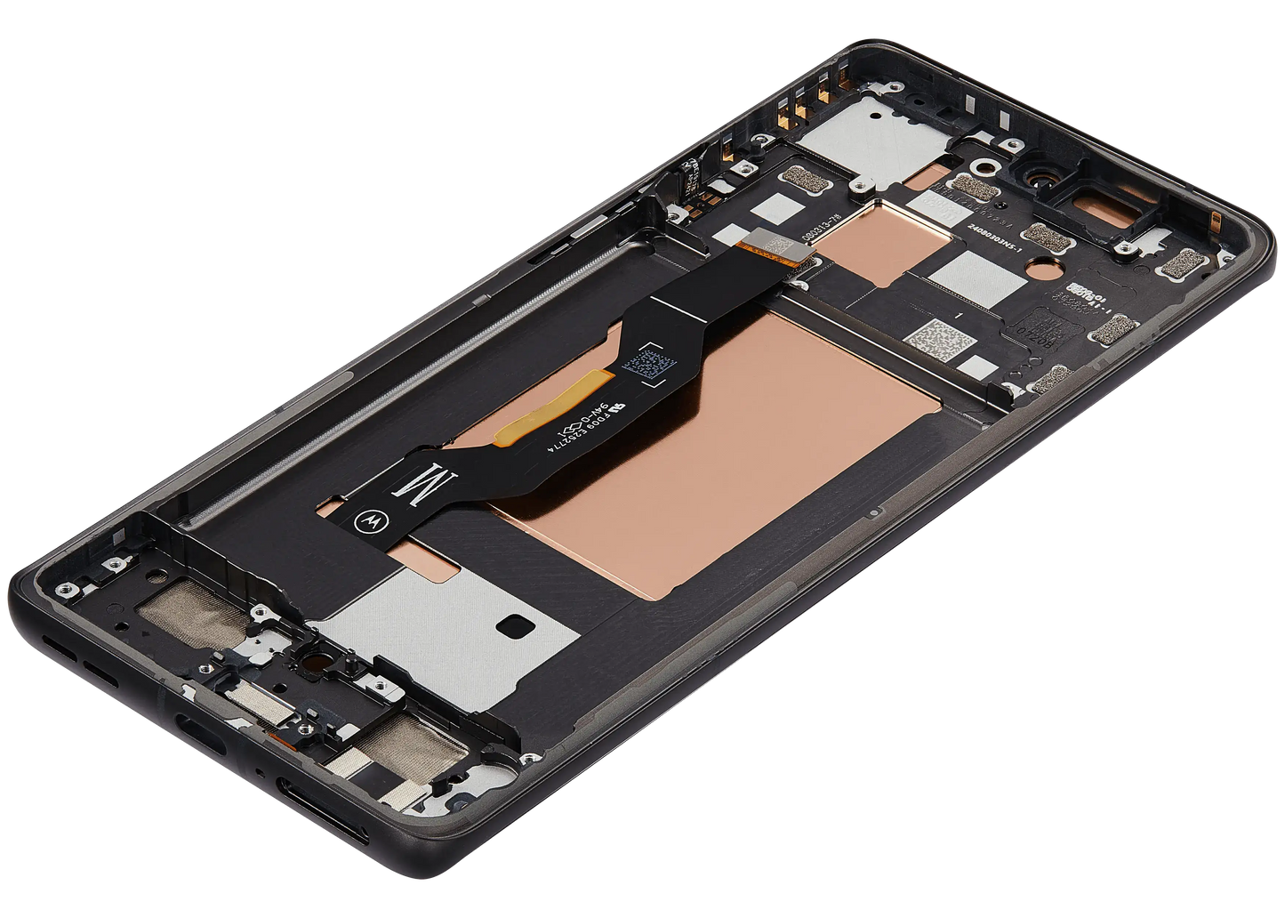 OLED Assembly With Frame For Motorola Moto Edge 50 (XT2407-3 / 2024) (Refurbished) (Koala Gray) | SKU 107183138919 | image 10