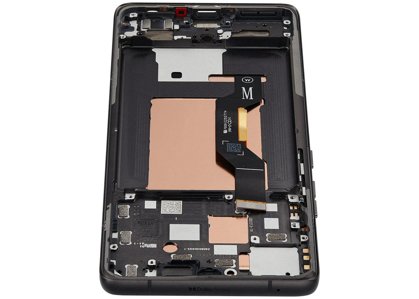 OLED Assembly With Frame For Motorola Moto Edge 50 (XT2407-3 / 2024) (Refurbished) (Koala Gray) | SKU 107183138919 | image 3