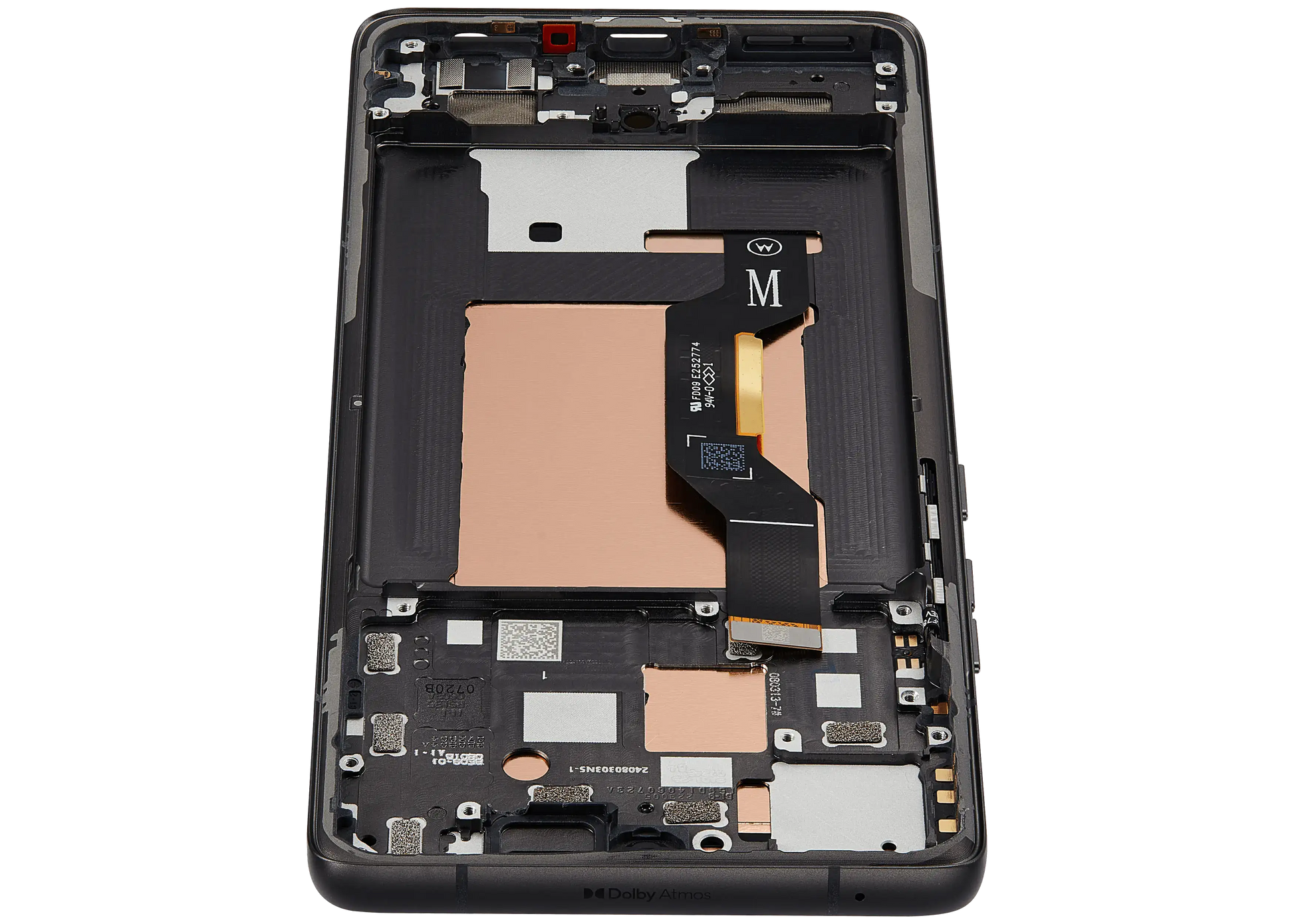 OLED Assembly With Frame For Motorola Moto Edge 50 (XT2407-3 / 2024) (Refurbished) (Koala Gray) | SKU 107183138919 | image 3