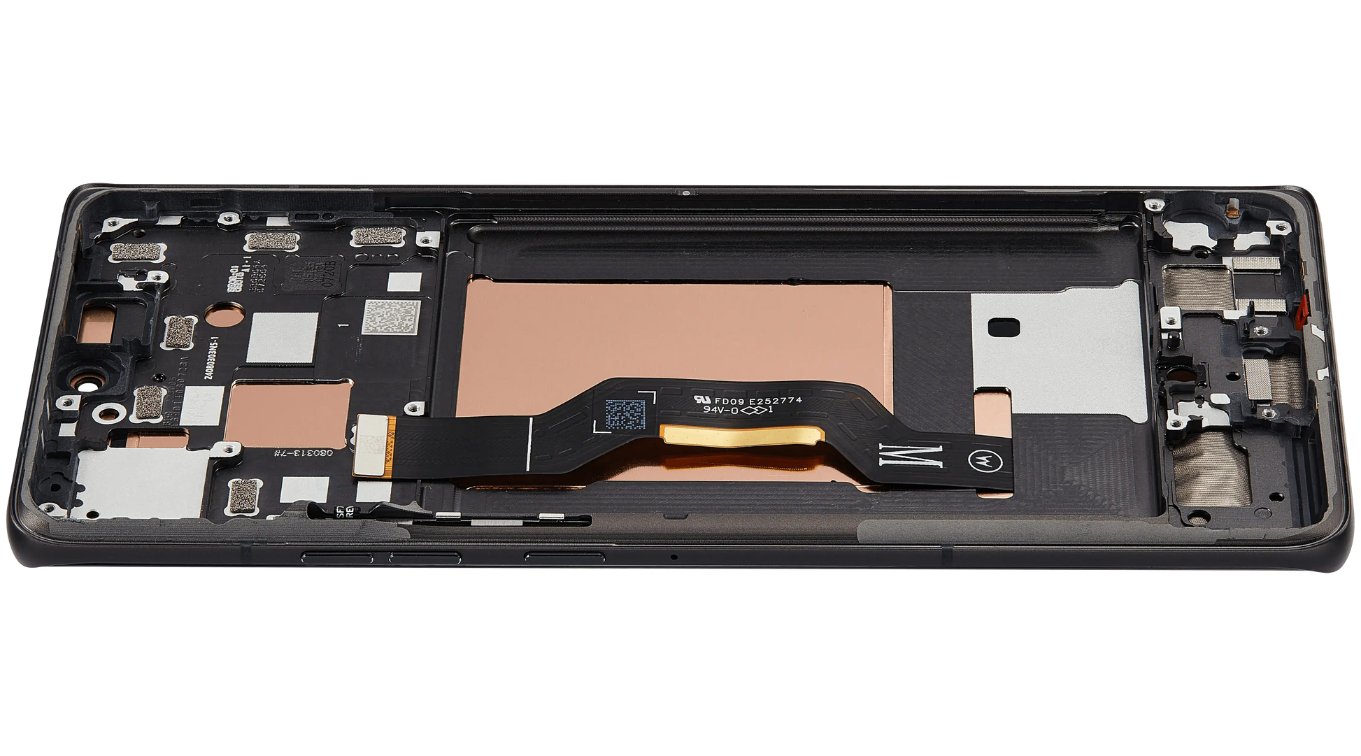 OLED Assembly With Frame For Motorola Moto Edge 50 (XT2407-3 / 2024) (Refurbished) (Koala Gray) | SKU 107183138919 | image 4
